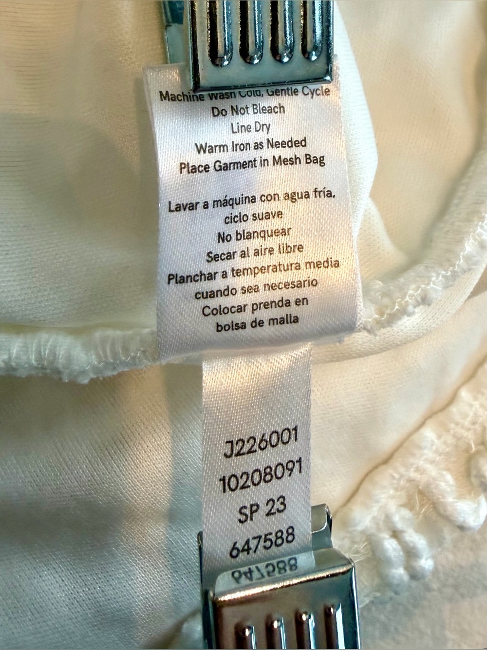 VENUS Cream Cap Sleeve Lace Top - Picture 9 of 9